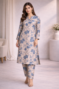 STITCHED 2 PC LAWN SUIT