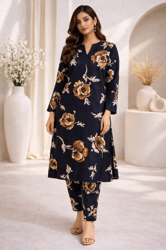 Kashmiri Co-ord Set - 123