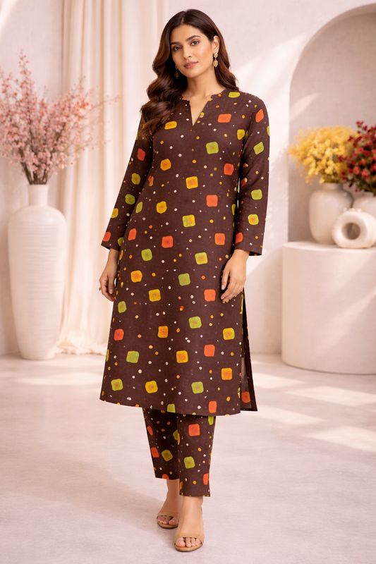 Kashmiri Co-ord Set - 123