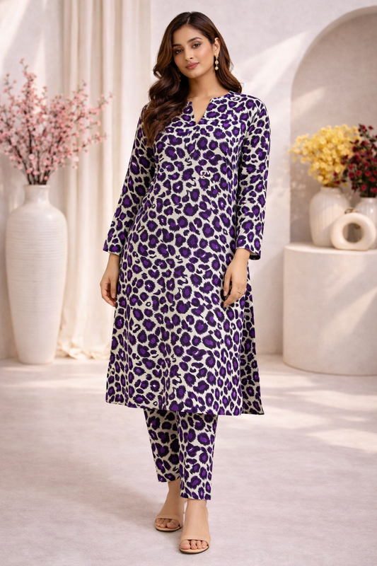 Kashmiri Co-ord Set - 123