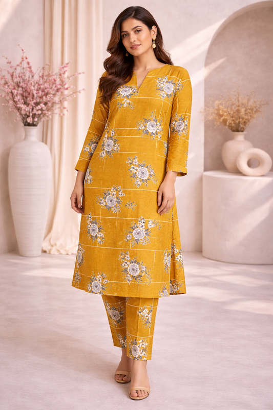 Kashmiri Co-ord Set - 123