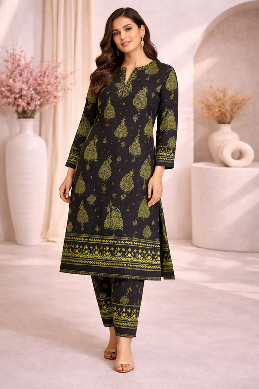 Kashmiri Co-ord Set - 123