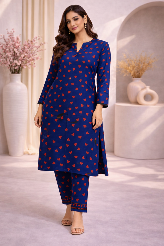 Kashmiri Co-ord Set - 123