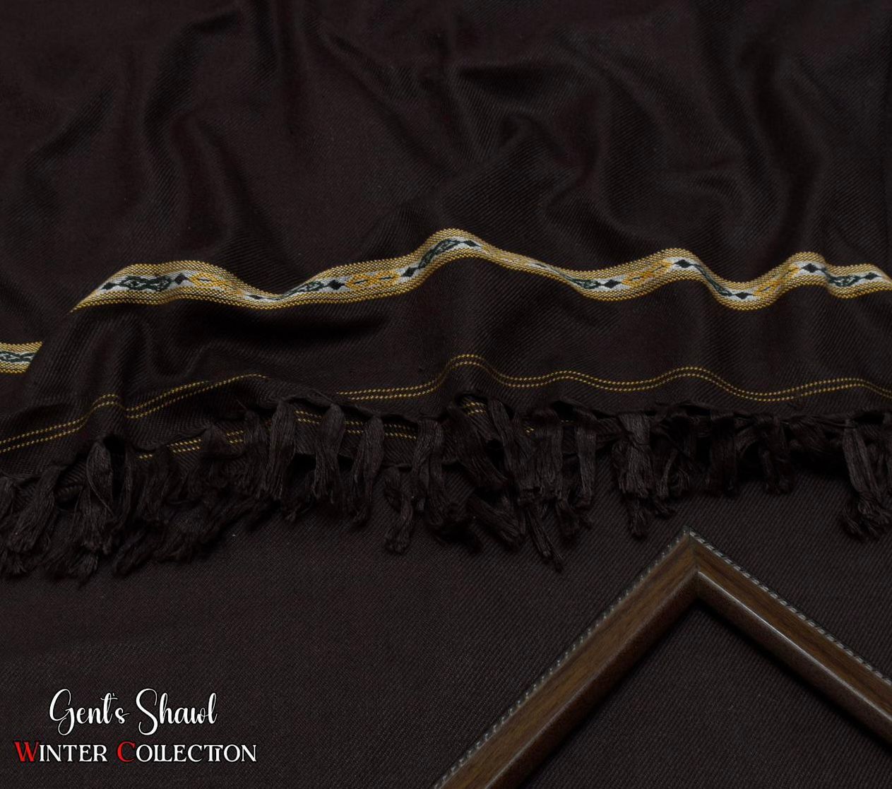 Men's Winter Wool shawl