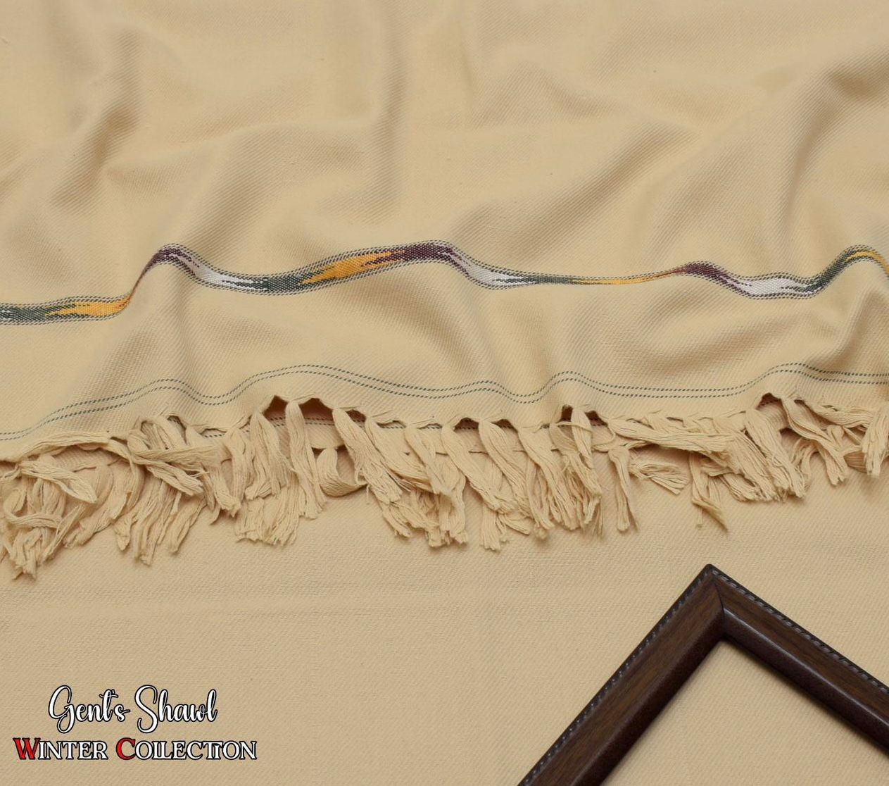 Men's Winter Wool shawl